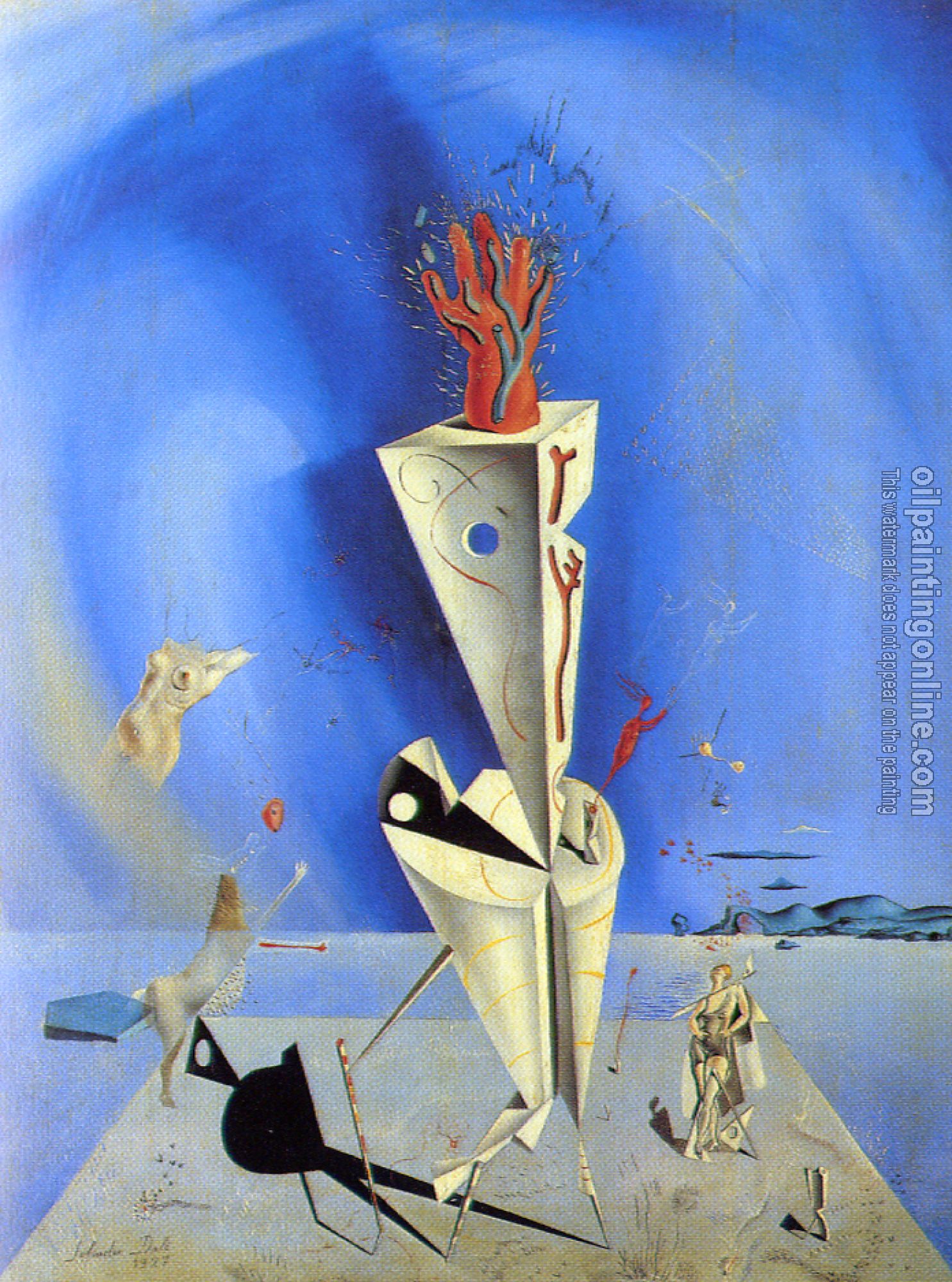 Dali, Salvador - Apparatus and Hand